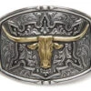 GOLD LONGHORN BUCKLE