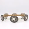 CONCHOS WITH TURQUOISE DOTS BELT
