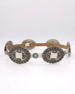 CONCHOS WITH TURQUOISE DOTS BELT 8 CONCHOS WITH TURQUOISE DOTS BELT -Western Cowboy Clothing Store 57 4152ad5f ecbe 4367 bfce bfc225fe58cc