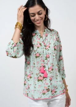 IVY JANE TUCK AND FLOW BLOUSE -Western Cowboy Clothing Store 641314 2 1 800x1125 1