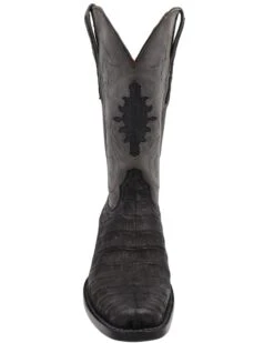 BLACK JACK MEN'S SUEDED CAIMAN BELLY BOOT -Western Cowboy Clothing Store 65 aaa6dcd2 35b9 43b1 90c8 fd83fa4090b0