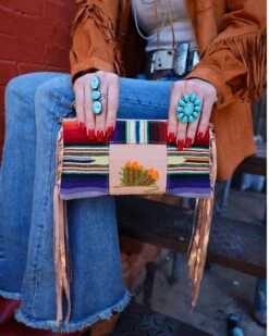 TOTEM SMALL WITH FRINGE CACTUS CROSSBODY -Western Cowboy Clothing Store 71 47eb1ec8 c14f 48b5 ac92 1d467731a446