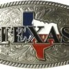 Rounded Square Painted Texas Buckle