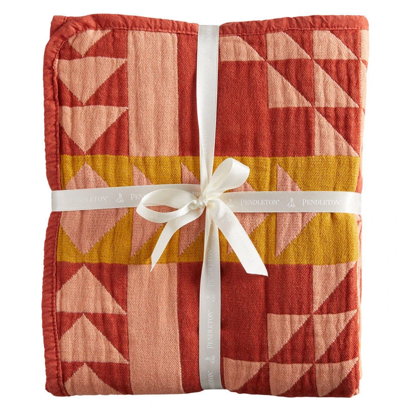 PENDLETON SMITH ROCK CLAY BABY BLANKET 1 PENDLETON SMITH ROCK CLAY BABY BLANKET