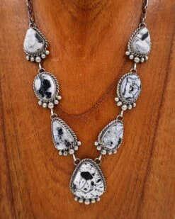WHITE BUFFALO EARRING AND NECKLACE SET -Western Cowboy Clothing Store 84 3f4cd883 3529 44f4 a7e9 237672a6656c