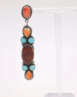 TURQUOISE AND SPINY OYSTER DROPS EARRINGS -Western Cowboy Clothing Store 88 bb1033bf e5fc 46e9 9042 90481ce714e7