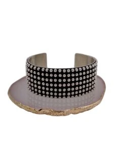 Sterling Silver Dots Cuff