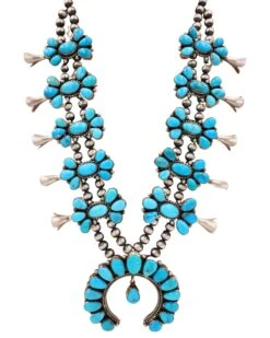 TURQUOISE NAJA MATCHING EARRING AND NECKLACE SET -Western Cowboy Clothing Store 90 094f23cf 04b5 412b 97bd 0d1705256dfd
