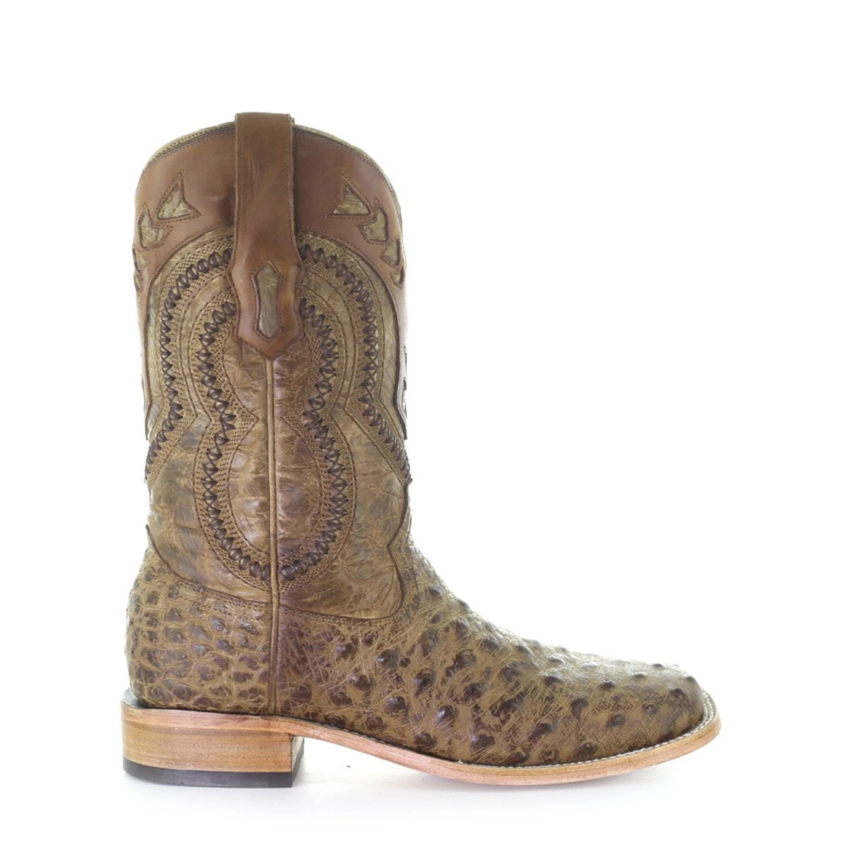 Corral Boots CORRAL MEN'S OSTRICH & EMBROIDERY BOOT