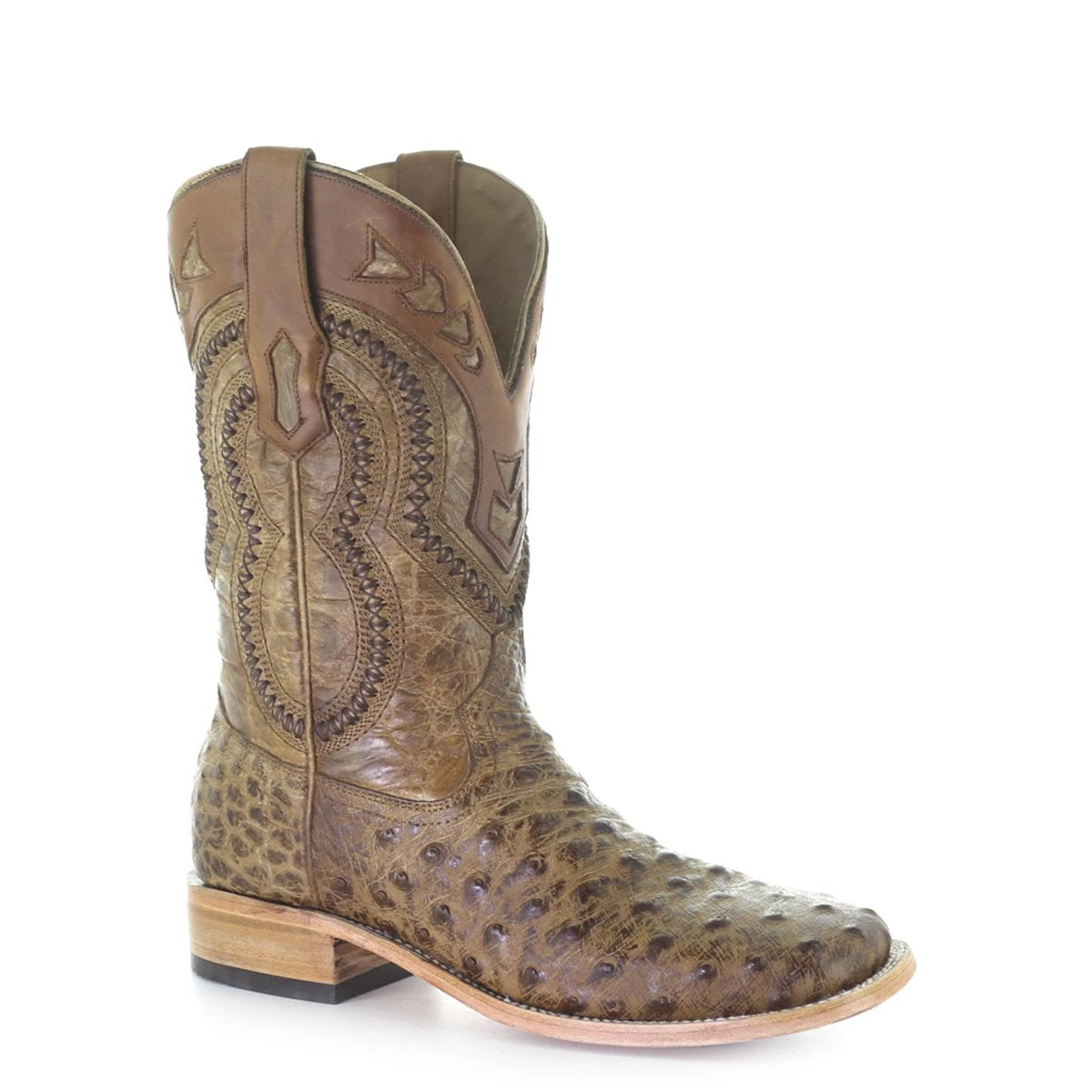 Corral Boots CORRAL MEN'S OSTRICH & EMBROIDERY BOOT 2 Corral Boots CORRAL MEN'S OSTRICH & EMBROIDERY BOOT - Image 2