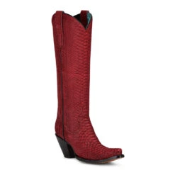 Corral Boots CORRAL WOMEN'S RED TALL CORRAL BOOT -Western Cowboy Clothing Store A4194 boot 03 2000x 2fc617e1 1810 4fc4 b432 dc2c16d3f986