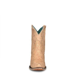 Corral Boots CORRAL WOMEN'S ANKLE FULL PYTHON BOOT -Western Cowboy Clothing Store A4297 boot 05