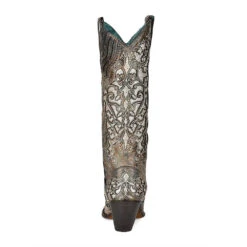 Corral Boots CORRAL WOMEN'S GLITTER EMBROIDERED STUDS CRYSTL BOOT -Western Cowboy Clothing Store A4346 boot 13