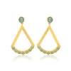 CHRISTINA GREENE TURQUOISE DROP EARRING