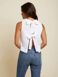 NATION BRITT TIE TANK TOP -Western Cowboy Clothing Store BRITT TANK 3153JJR OPWHT 2 600x 80e290d9 ab98 426a aced 576ccf00b81b