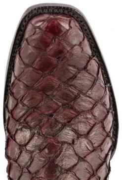 BLACK JACK MEN'S BLACK CHERRY BOOT -Western Cowboy Clothing Store BU1735 V3 BURG BLACK JACK 5 26239.1626102749