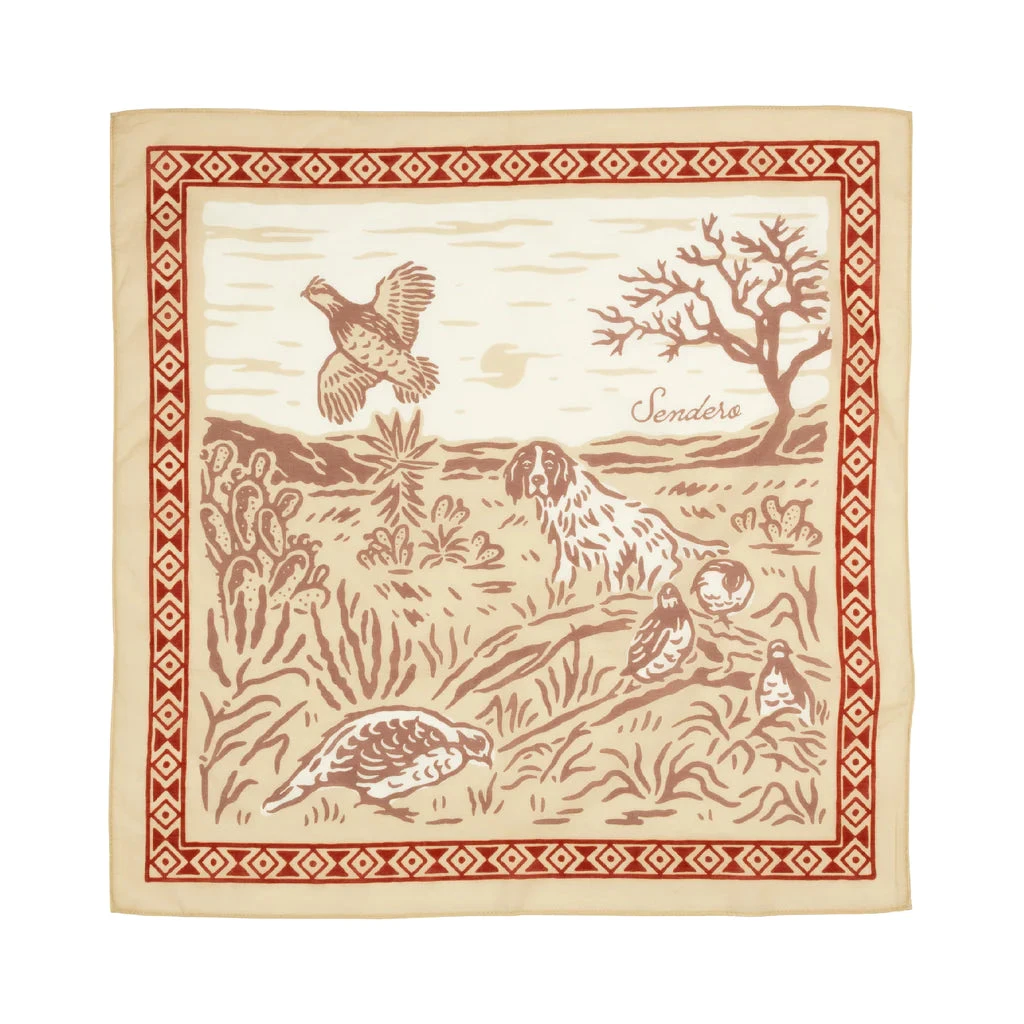 SENDERO DESERT FLUSH BANDANA 1 SENDERO DESERT FLUSH BANDANA