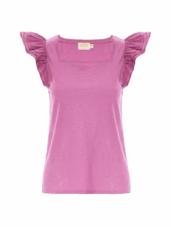 NATION CAMEO NOTCHED COMBO RUFFLE TOP 7 NATION CAMEO NOTCHED COMBO RUFFLE TOP -Western Cowboy Clothing Store CAMEO TEE 3146RS PRDT G 600x 943697ed 9a72 4c1e 963c 2425e87ee4ac