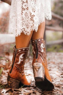 DOUBLE D RANCHWEAR WOMEN'S THE CATTLEMAN BOOT -Western Cowboy Clothing Store CATTLEMEN
