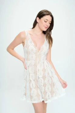 COLLETTA SLEEVELESS LACE SKATER DRESS -Western Cowboy Clothing Store CL 271 4e70bc28 ce0e 4b7c b689 d32cf528c1e1
