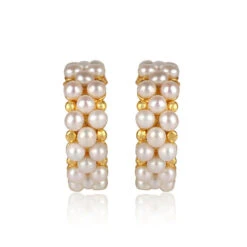 CHRISTINA GREENE SEA SALT PEARL EARRING -Western Cowboy Clothing Store Christina Greene Sea Salt Hoops Pearl EPR002 2 600x 8d3b18e2 286b 4c01 8558 f945107a2b43