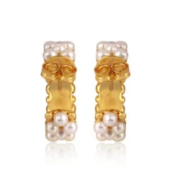CHRISTINA GREENE SEA SALT PEARL EARRING -Western Cowboy Clothing Store Christina Greene Sea Salt Hoops Pearl EPR002 4 600x a72b892a 5fb6 4eeb ac1e 218bb3c416e5