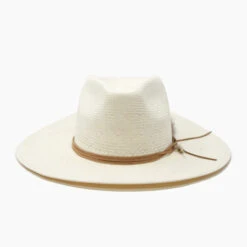 WYETH VALENCIA HAT -Western Cowboy Clothing Store Cream.Straw .Fedora.Leather Feather Band.A 823x a82f05f0 ab77 4c30 ac80 f641776af631