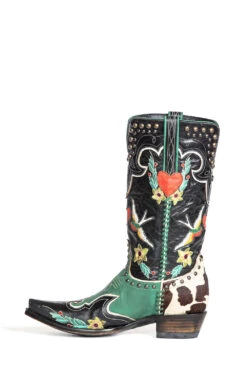 DOUBLE D RANCHWEAR WOMEN'S MIDNIGHT COWBOY BOOT -Western Cowboy Clothing Store DDL 058 Midnight Cowboy Boot wr3 2000x 27446153 ff44 4c8f 8919 953c2e255f1a