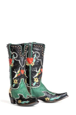 DOUBLE D RANCHWEAR WOMEN'S MIDNIGHT COWBOY BOOT -Western Cowboy Clothing Store DDL 058 Midnight Cowboy Boot wr5 2000x 0cfd6324 63be 4546 ad0d 6dd9e8920ee1