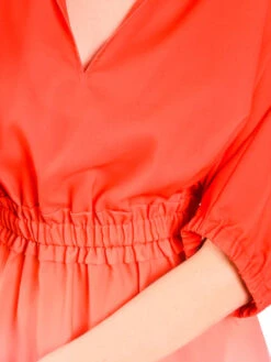 EMILY MCCARTHY PALMER DRESS -Western Cowboy Clothing Store EMCSU23 D2 PalmerDress CherryJuice detail1