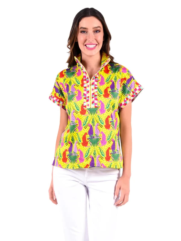 EMILY MCCARTHY PULLOVER PEEKABOO BLOUSE 1 EMILY MCCARTHY PULLOVER PEEKABOO BLOUSE