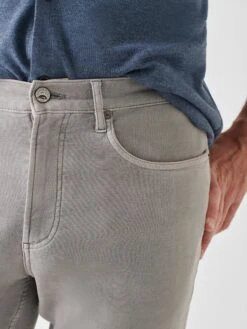 Faherty Men's Stretch Terry 5-Pocket Jean -Western Cowboy Clothing Store FA22 faherty mens MBC0020 IRN STRETCH TERRY 5 POCKET IRON 0298 2000x 86701b0d b62e 4467 a19e 7bde4d0270f9