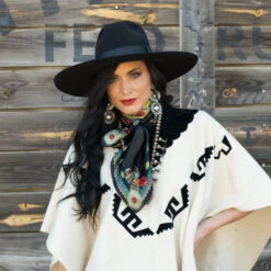 DRAGONFLY DAREDEVIL 26x26 SCARF BY DOLAN GEIMAN -Western Cowboy Clothing Store FringeScarves DolanGeiman DragonflyDaredevil wildrags silkscarf sugarskull 3 590x 5cce3bb0 398e 491f 8906 76264af6c464