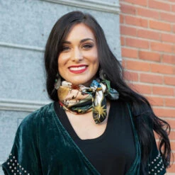 LADY OF GUADALUPE 35X35 SCARF BY DOLAN GEIMAN -Western Cowboy Clothing Store FringeScarves DolanGeiman LadyGuadelupe Scarf wildrag 3 590x 46af53f9 699e 4005 85d0 5b9b62ae28c7