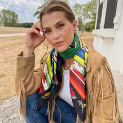 JACK LONG & TALL SCARF -Western Cowboy Clothing Store FringeScarves Jack burrow donkey serape wildrag scarf 2 590x cb8be628 4714 4a9b 8341 f8f060b67fe0