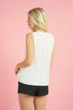 GLAM PLEATED SEELEVLESS BACK BUTTON -Western Cowboy Clothing Store GT5360 k6