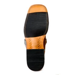 HORSEPOWER MEN'S MULTI STITCH BROWN BLACK BOOT -Western Cowboy Clothing Store HP1853 Sole 400x400 1