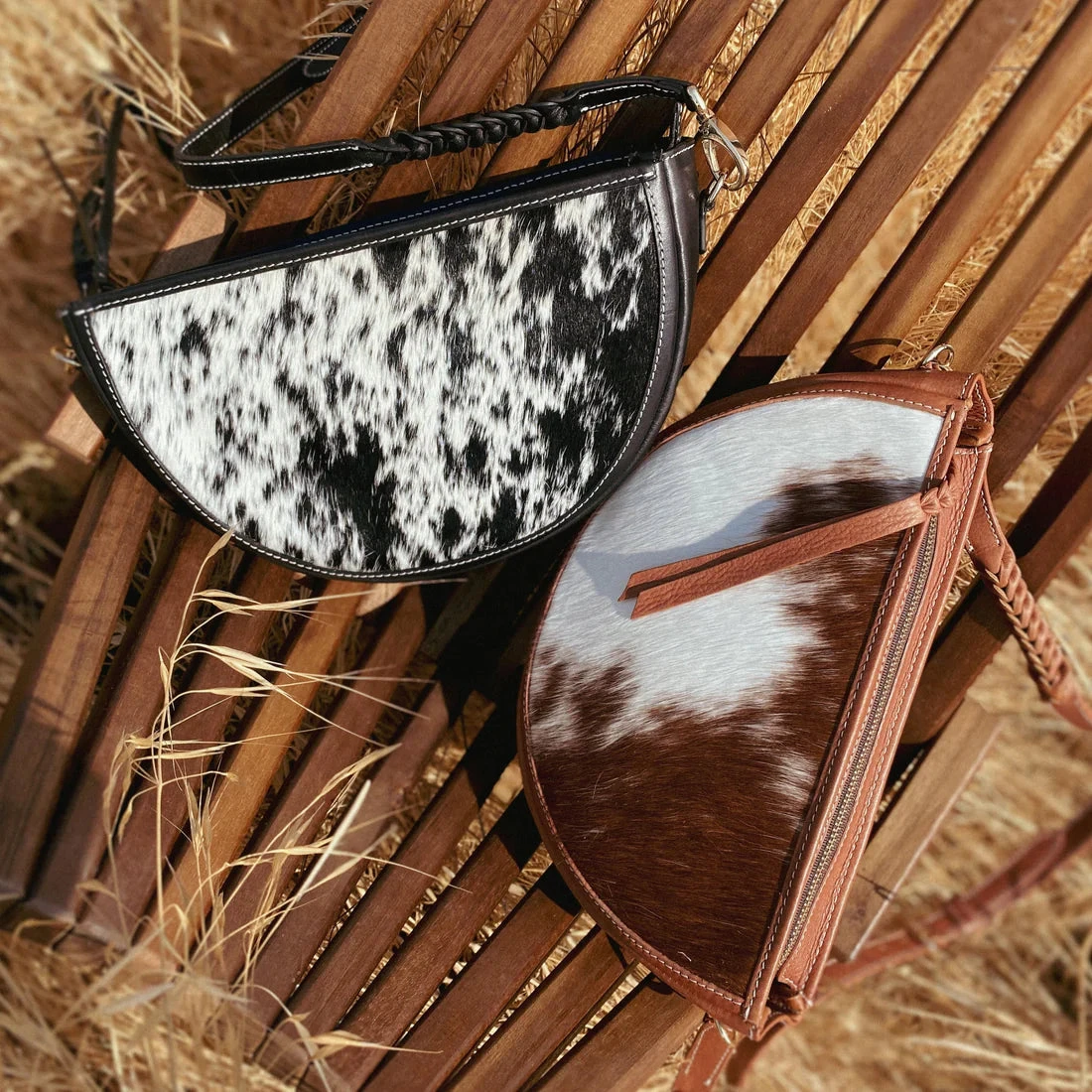 WESTERN AND CO. JUST A PHASE CROSSBODY BAG- SADDLE 2 WESTERN AND CO. JUST A PHASE CROSSBODY BAG- SADDLE - Image 2