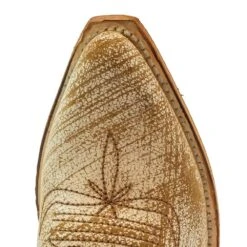 LIBERTY BLACK WOMEN'S GARDEN MANTEQUILLA FLORAL BOOT -Western Cowboy Clothing Store LB 7129143 WH 6989 STTch