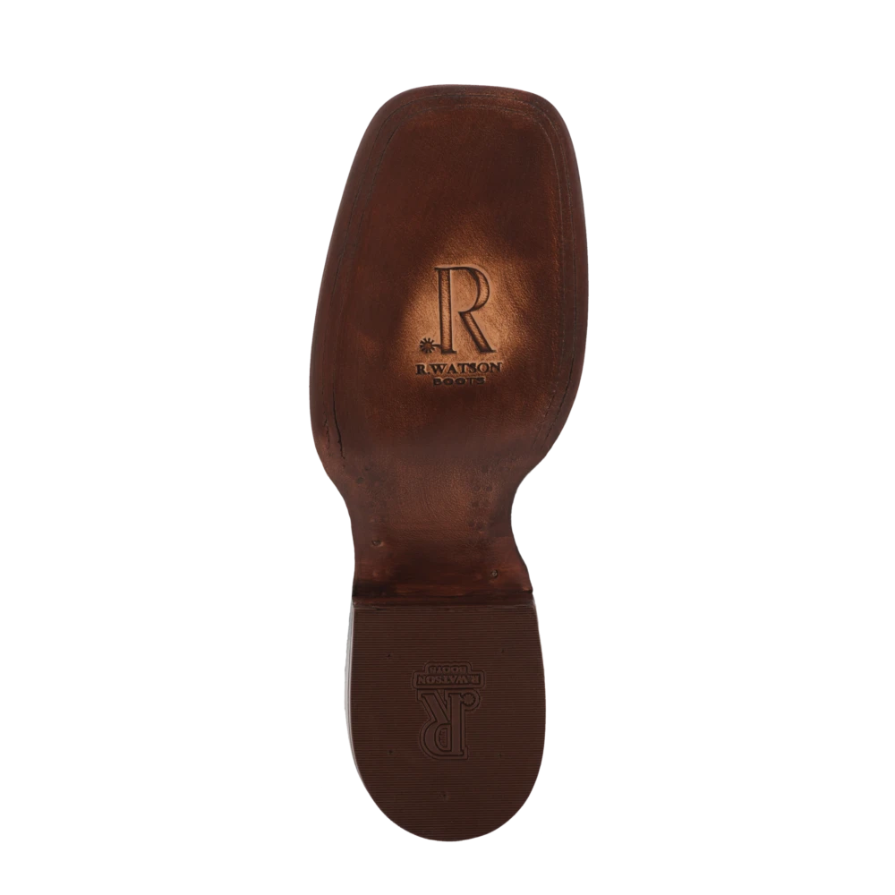 R. WATSON MEN'S CAIMAN TAIL BLACK BOOT 2 R. WATSON MEN'S CAIMAN TAIL BLACK BOOT - Image 2