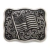 AMERICAN FLAG BELT BUCKLE