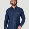 WRANGLER MEN'S WESTERN SNAP SHIRT