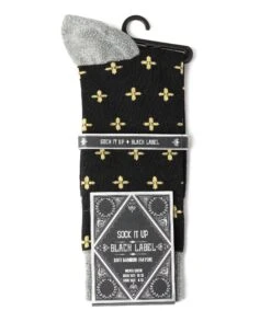 SOCK IT UP MR. GRAHAM MEN'S SOCK -Western Cowboy Clothing Store MX6801C B 3