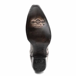 Corral Boots CIRCLE G BY CORRAL WOMEN'S ANNIE BOOT -Western Cowboy Clothing Store Natural Black Python Embroider L5698 S 4 07795