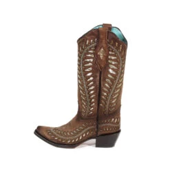 Corral Boots CORRAL WOMEN'S GOLD PETAL BOOT -Western Cowboy Clothing Store NewProject 2021 09 27T161043.012