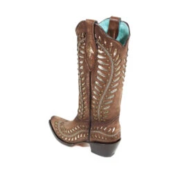 Corral Boots CORRAL WOMEN'S GOLD PETAL BOOT -Western Cowboy Clothing Store NewProject 2021 09 27T161221.288
