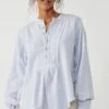 FREE PEOPLE EDGE WASHED BLOUSE