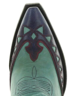 OLD GRINGO WOMEN'S MILES CITY BOOT -Western Cowboy Clothing Store Old Gringo Miles City Boots Vesuvio Aqua L3575 2 Toe 30925