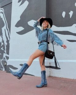 OLD GRINGO WOMEN'S NEVADA AZUL -Western Cowboy Clothing Store PhotoFeb062023 24919PM 2