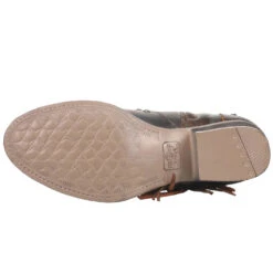 Corral Boots CIRCLE G BY CORRAL WOMEN'S STARS AND FRINGE BOOTIE -Western Cowboy Clothing Store Q0181 5l